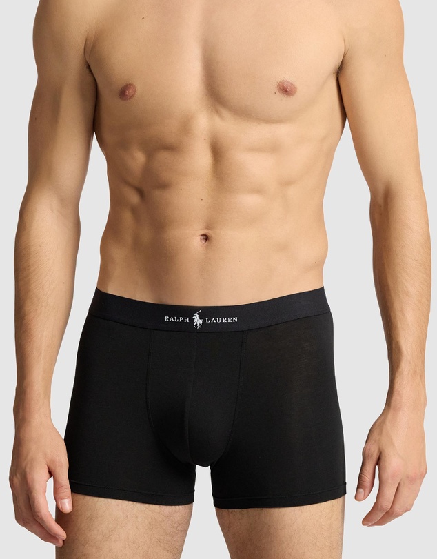 Polo Ralph Lauren - 3-Pack Classic Cotton-Blend Trunks
