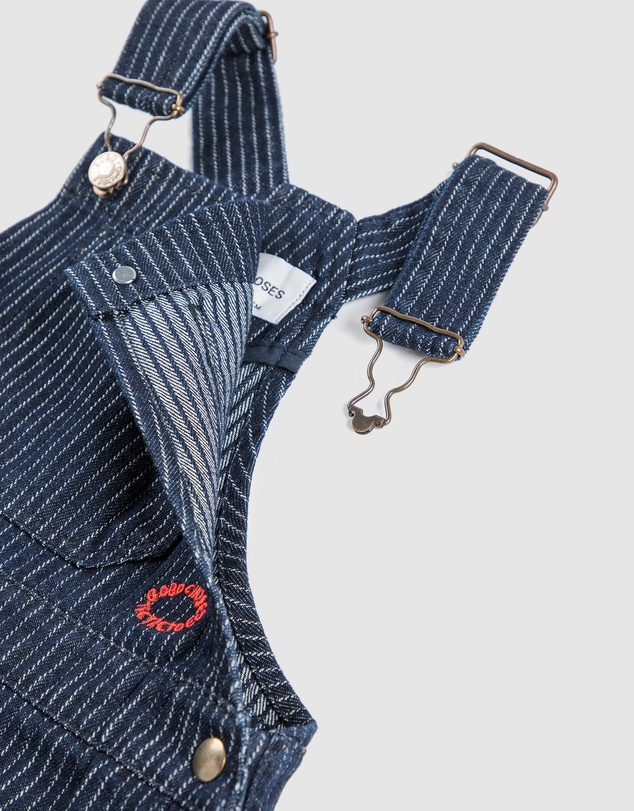 Bobo Choses - Tic Tac Toe Denim Dress - Kids-Teens