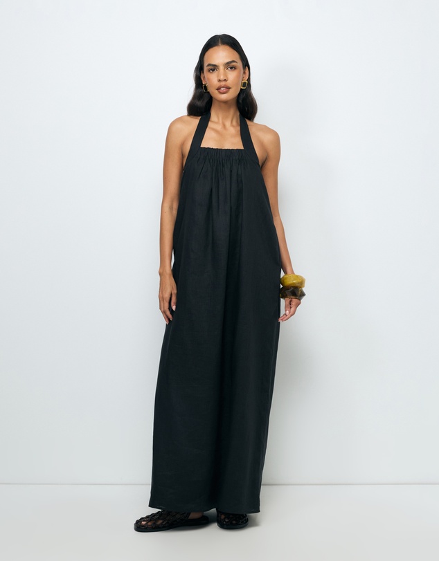 AERE - Dovie Linen Maxi Dress