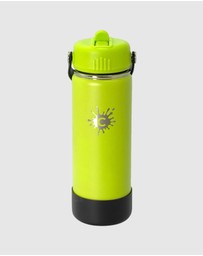 Tolu Australia - 750ml Reusable Yellow Green Water Bottle with Straw Lid