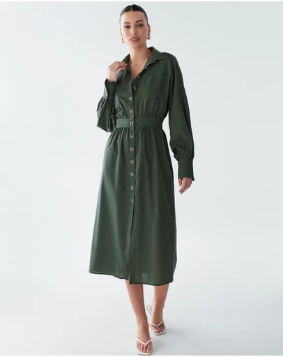 BWLDR - Lola Midi Dress