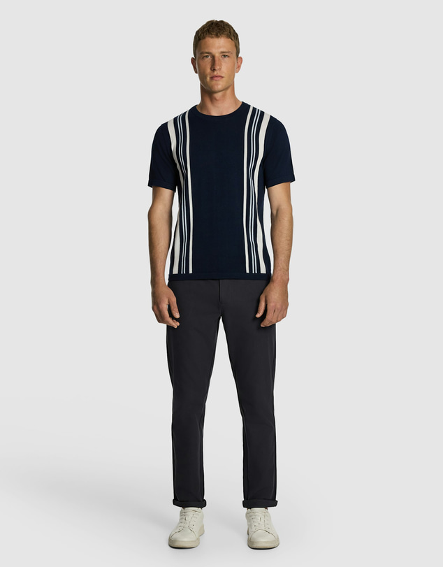 yd. - Strider Stripe Knitted Tee