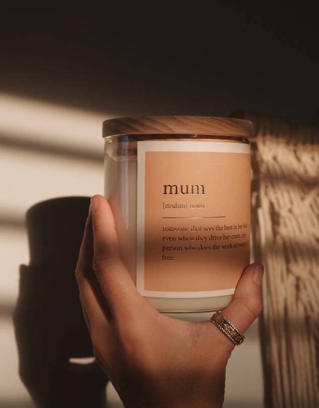 The Commonfolk Collective - Mum ~ Goldie Dictionary Meaning Candle