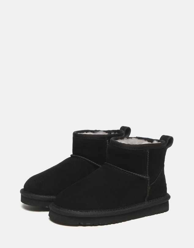 EVERAU - Australian Shepherd Ugg Noel Kids Mini Cow Suede Upper UGG Boots