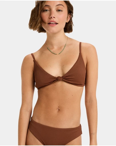 Roxy - Womens Roxy Love The Surf Knot Bikini Top