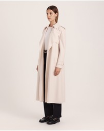 SABA - Karla Wool Longline Trench Coat
