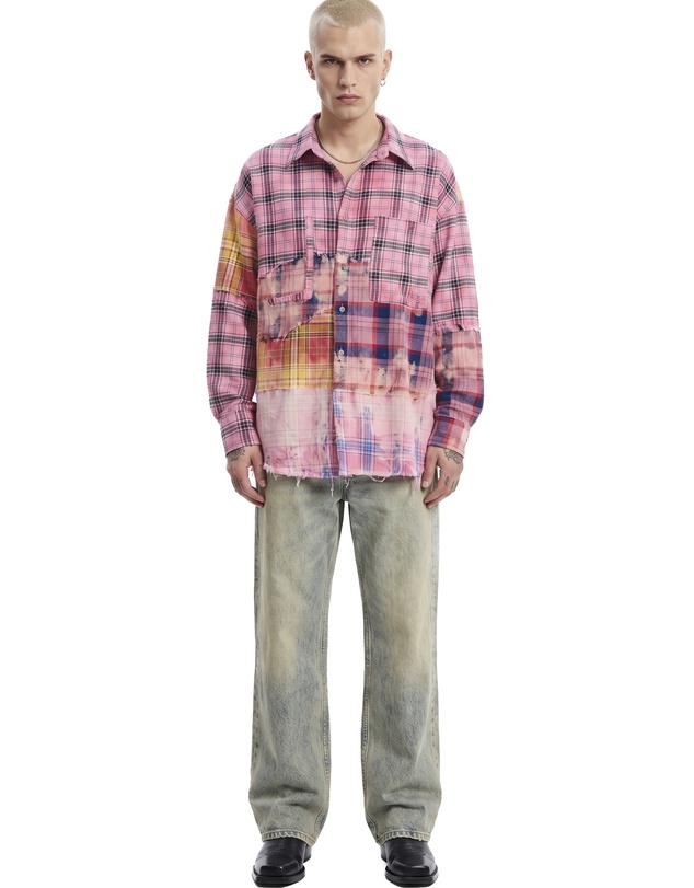 THE TALES - The Tales Reworked And Destroyed Check Shirt