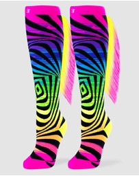 Crazy Skates - Crazy Socks Hypnotic Knee-High Socks