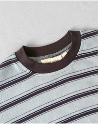 Tiny Trove - Mattie Stripe Cotton Bodysuit - Babies
