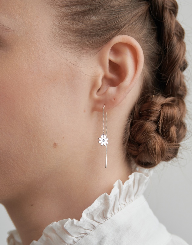 Karen Walker - Daisy Thread Earrings