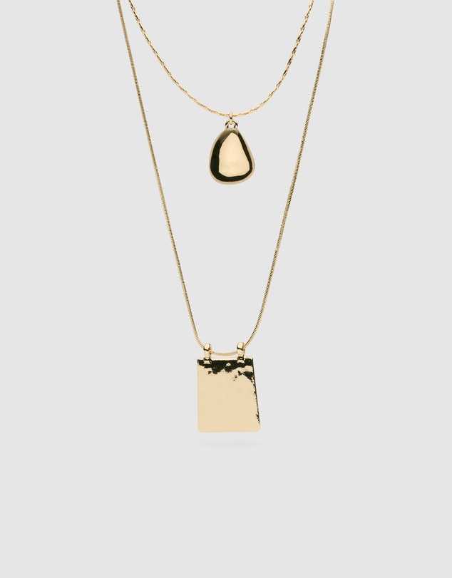 Seed Heritage - Square Pendant Necklace Set
