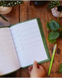 Write to Me - Plant & Garden Journal. Green