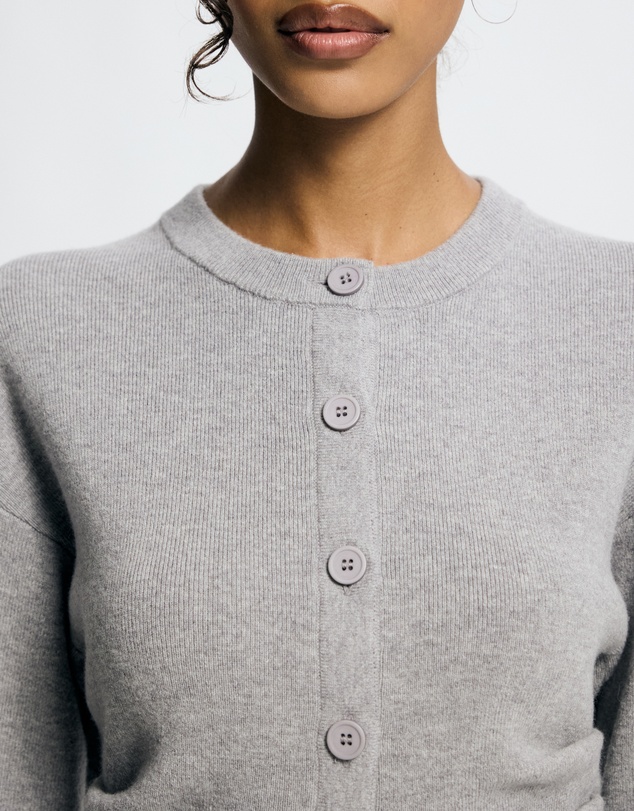 Lover - Dido Sculpted Wool Cardigan