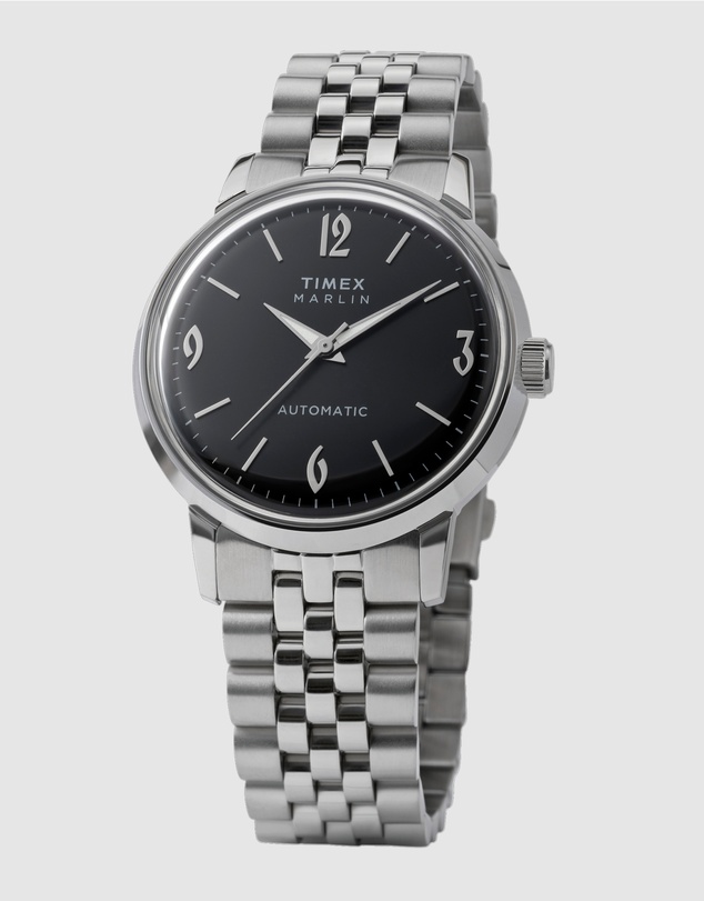 TIMEX - Marlin® Automatic 40mm Stainless Steel Bracelet Watch