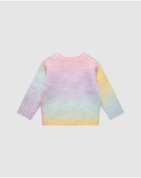 Rock Your Baby - Rainbow Ombre Baby Audrey Cardigan