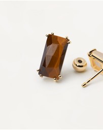 PDPAOLA - Maiko Tiger Eye Single Earring
