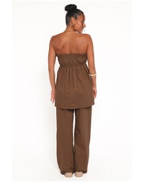 Petal & Pup - Ember Cotton Pants - Brown