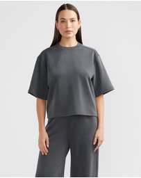 ENA PELLY - Alessa Relaxed Soft Jersey Tee