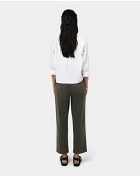 Forcast - Mazzy Cotton Blended Trousers