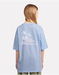 New Balance - Floral Sneaker Back Graphic Tee