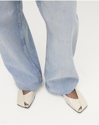 Alohas - Katia Leather Ballet Flats - Women's