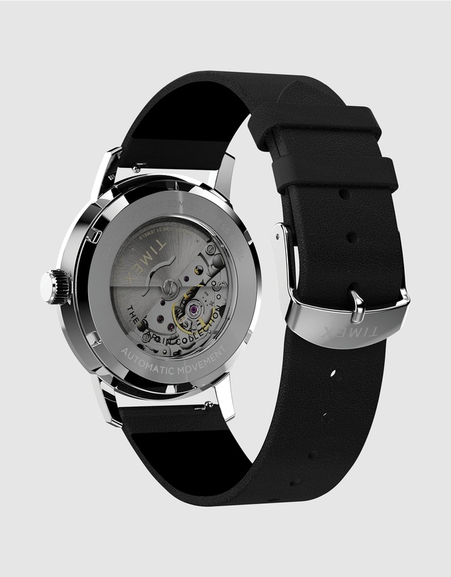 TIMEX - Marlin® Automatic 40mm Leather Strap Watch