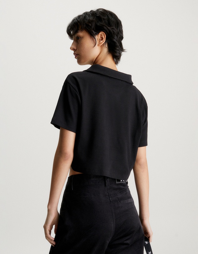 Calvin Klein Jeans - Relaxed Ribbed Polo Shirt
