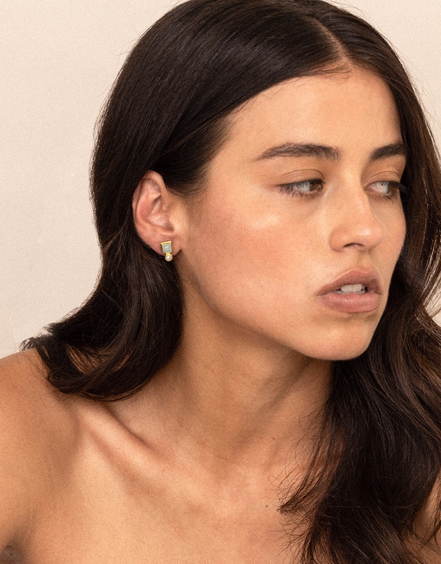 Bianc - Impressionist Earrings