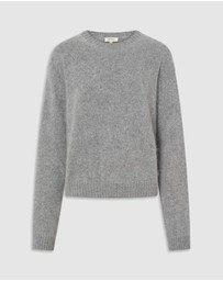 Oroton - Cashmere Blend Knit Jumper
