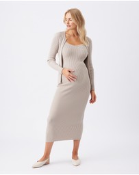 Ripe Maternity - Romee Zip Through Knit
