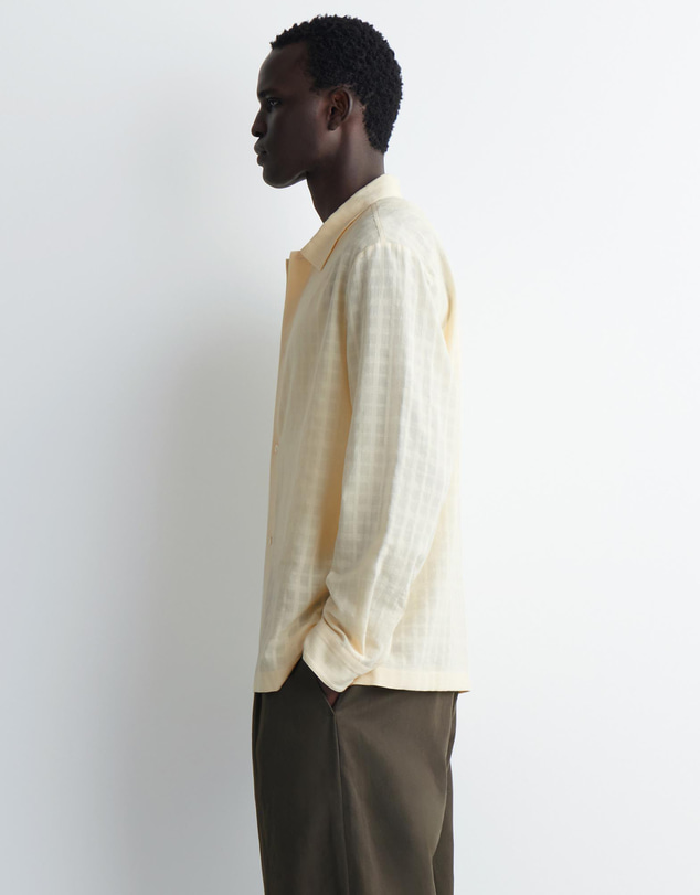 COS - Checked Cotton Jacquard Shirt