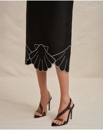 BY JOHNNY. - Kimora Shell Strapless Midi Dress