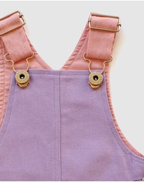 WITH LOVE FOR KIDS - Hazel Denim Pinafore Dress - Babies - Kids