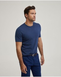 Oxford - Theodore Crew Neck Knitted T-Shirt