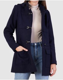 Amelius - Blaze Wool Hooded Jacket Coat
