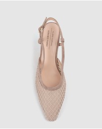 Edward Meller - DELILAH75 Mesh Slingback Pump