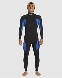Quiksilver - Mens 3/2mm Mercury Chest Zip GBS Wetsuit