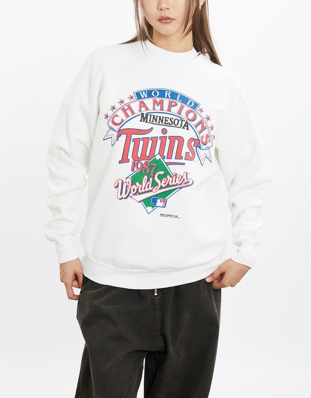 Vintage by The Real Deal - Pre Loved - 1987 MLB Minnesota Twins Sweatshirt