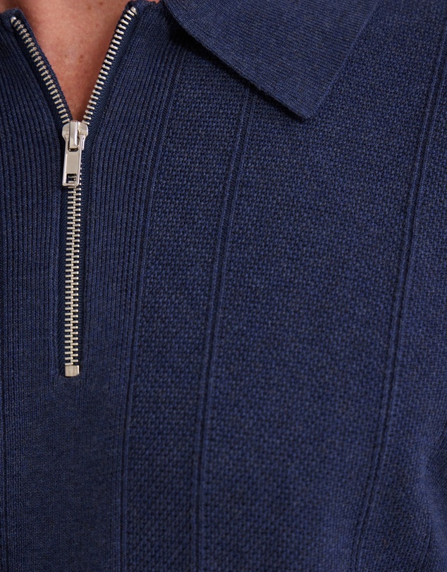 Oxford - Remy Zip Neck Polo