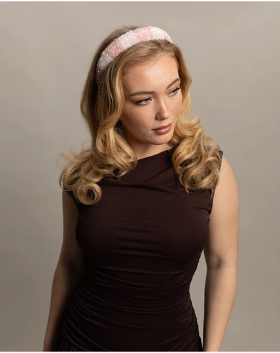 Morgan & Taylor - Ashleigh Headband in Pink