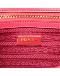 Pre-Loved by Azura Reborn - Pre-Loved Soft Calf Chevron Impunture Turn Lock Chain Crossbody