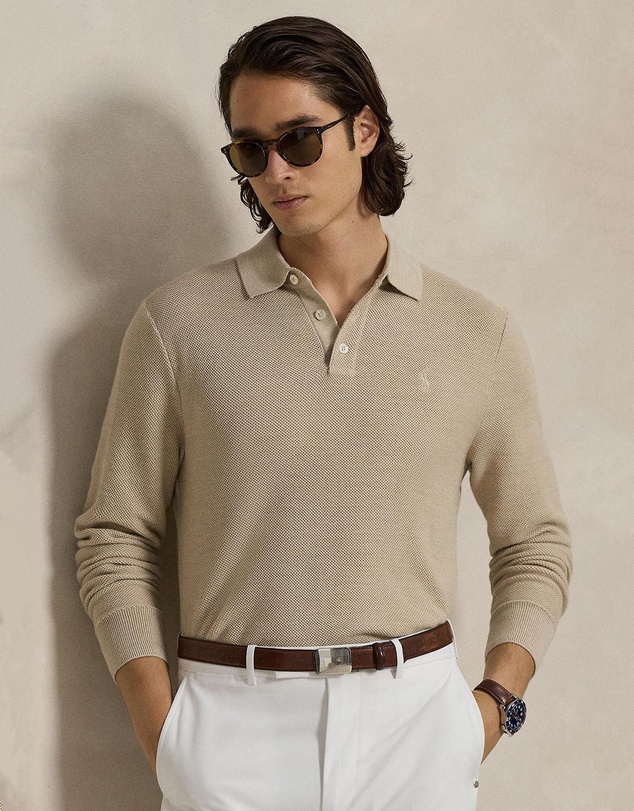 Polo Ralph Lauren - Performance Polo-Collar Sweater