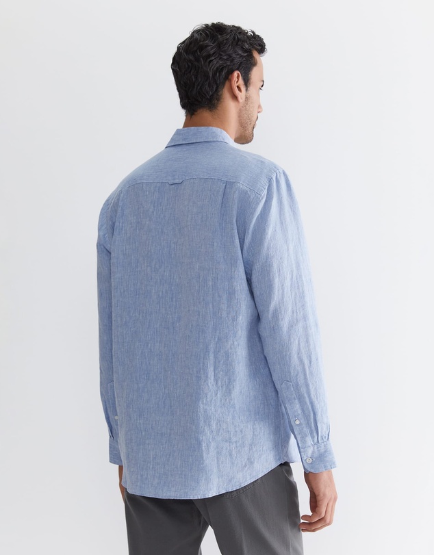 Sportscraft - Long Sleeve Linen Shirt