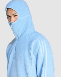 adidas Originals - Borg Fleece Teamgeist 1/4 Zip Hoodie