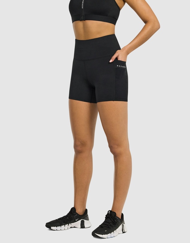 Rockwear - Velocity Pocket Mid Thigh Bike Shorts