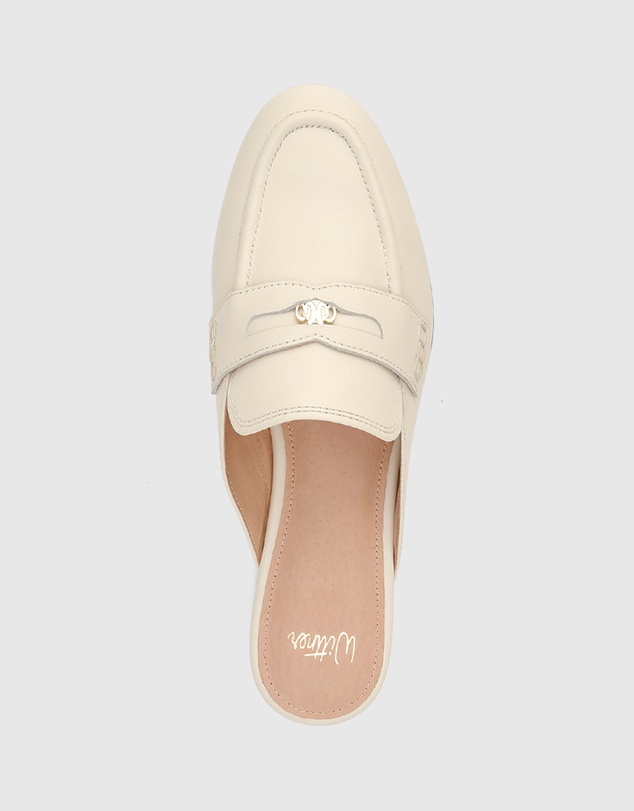 Wittner - Aaron Leather Backless Loafers