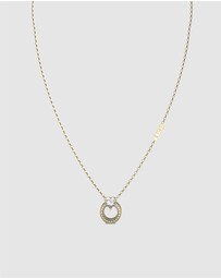GUESS - Gold-Tone M'ama Non M'ama Necklace
