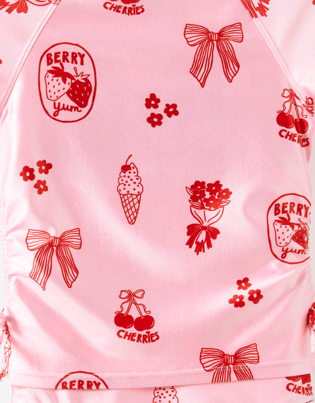 Cotton On Kids - Florence S/S Rashie And Bikini Bottom Set