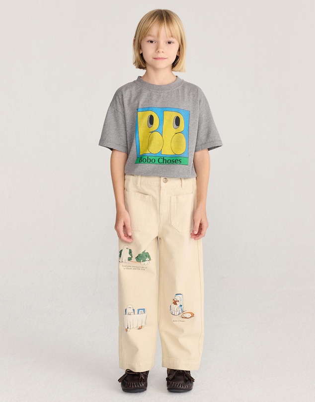 Bobo Choses - Everyday Ghosts Twill Pants - Babies-Teens