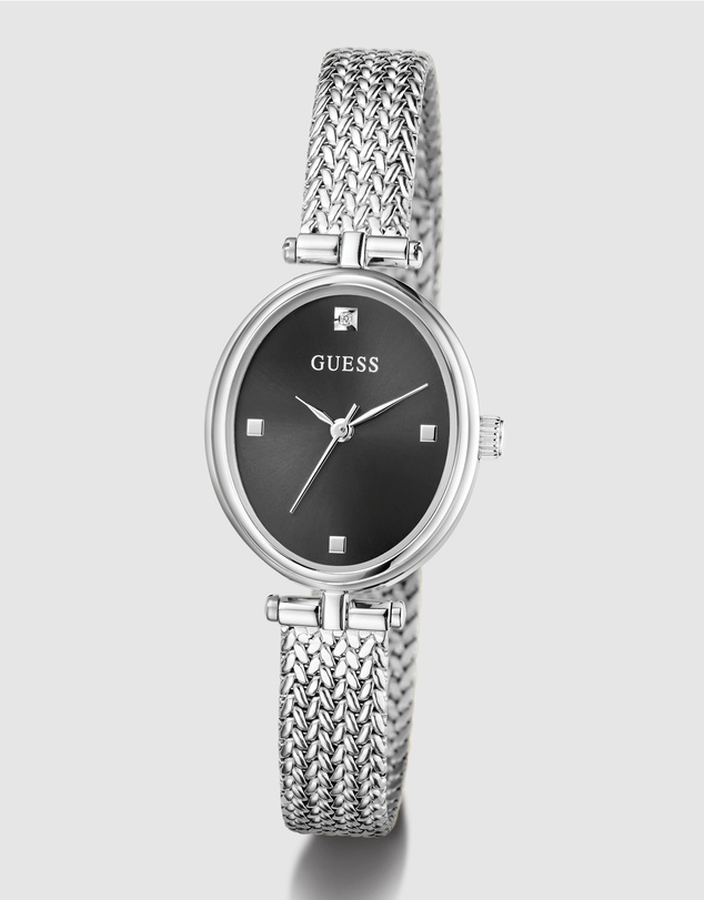 GUESS - Guess Ruby Ladies Silver Tone Analogue Watch